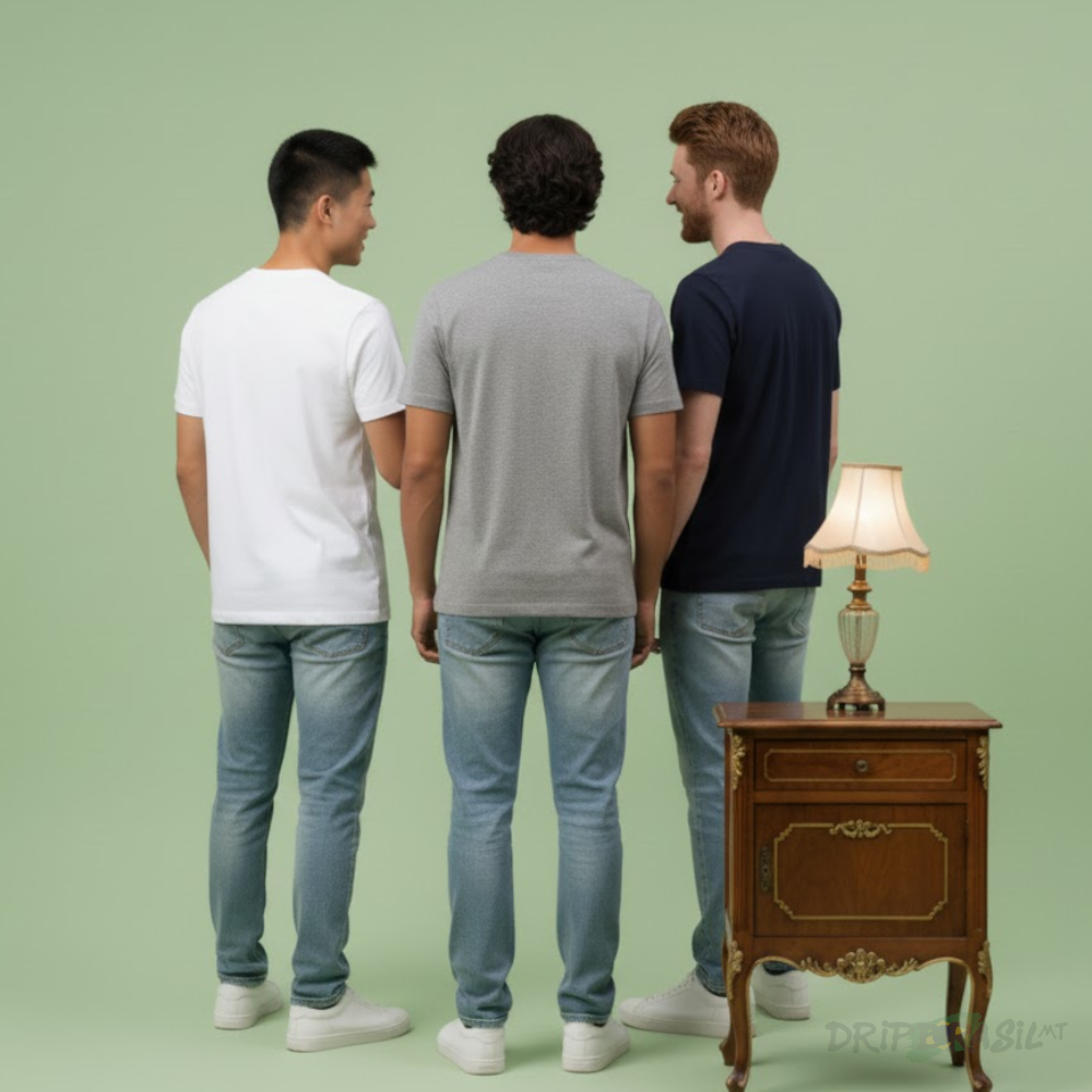 3 Camisetas Hugo Boss Básica 100% Algodão