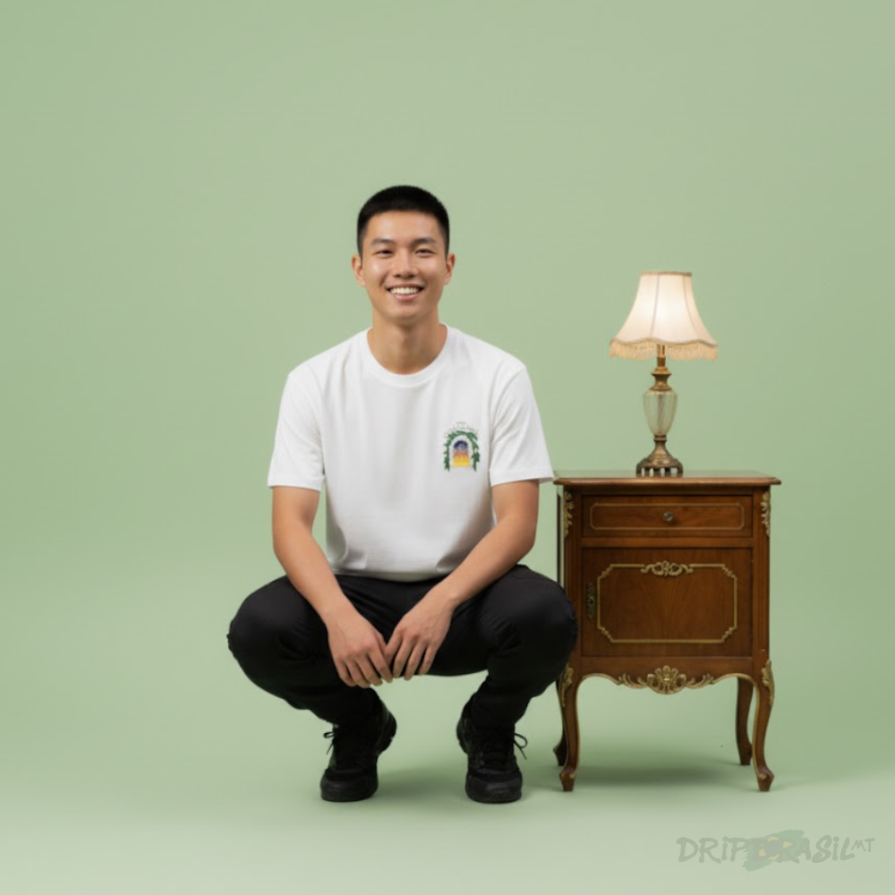 Camiseta Casa Blanca AVENIDA 100% Algodão