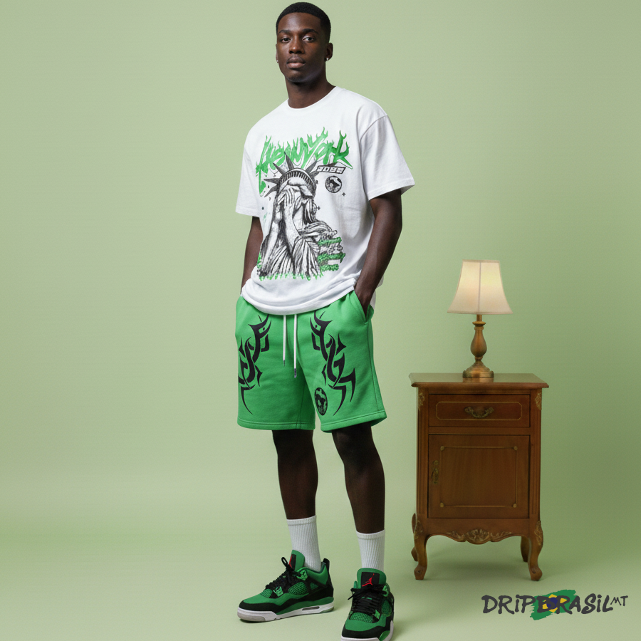 Conjunto Masculino New York Liberty - Várias Cores