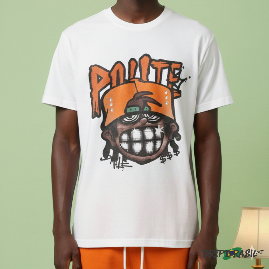 Conjunto Camiseta e Short Polite Orange