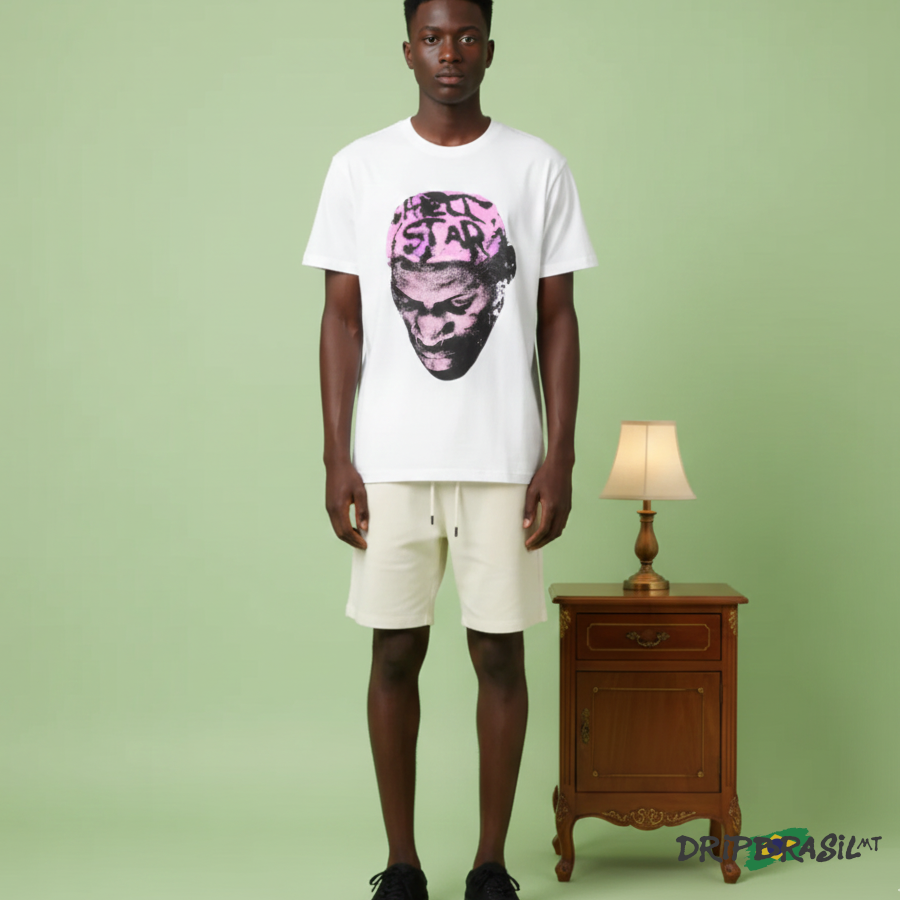 Camiseta Hellstar Dennis rodman Branca