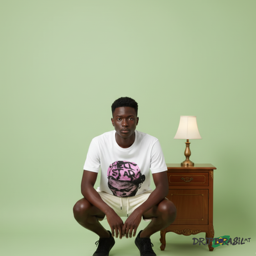 Camiseta Hellstar Dennis rodman Branca