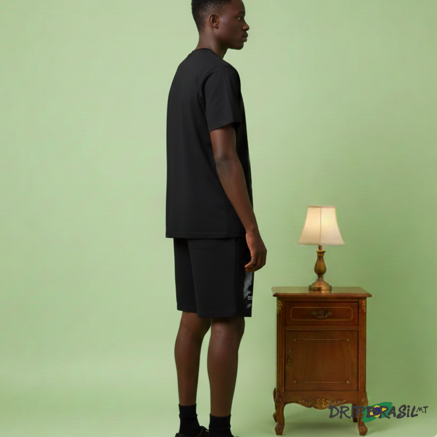 Conjunto Camiseta e Short AllFaces Estampa DTF