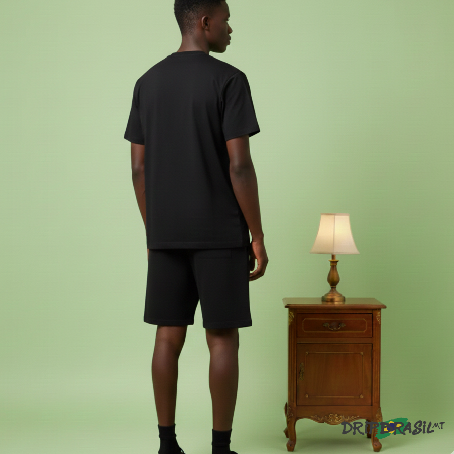 Conjunto Camiseta e Short AllFaces Estampa DTF