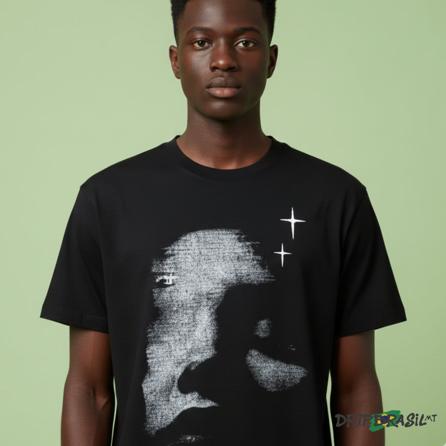 Conjunto Camiseta e Short AllFaces Estampa DTF